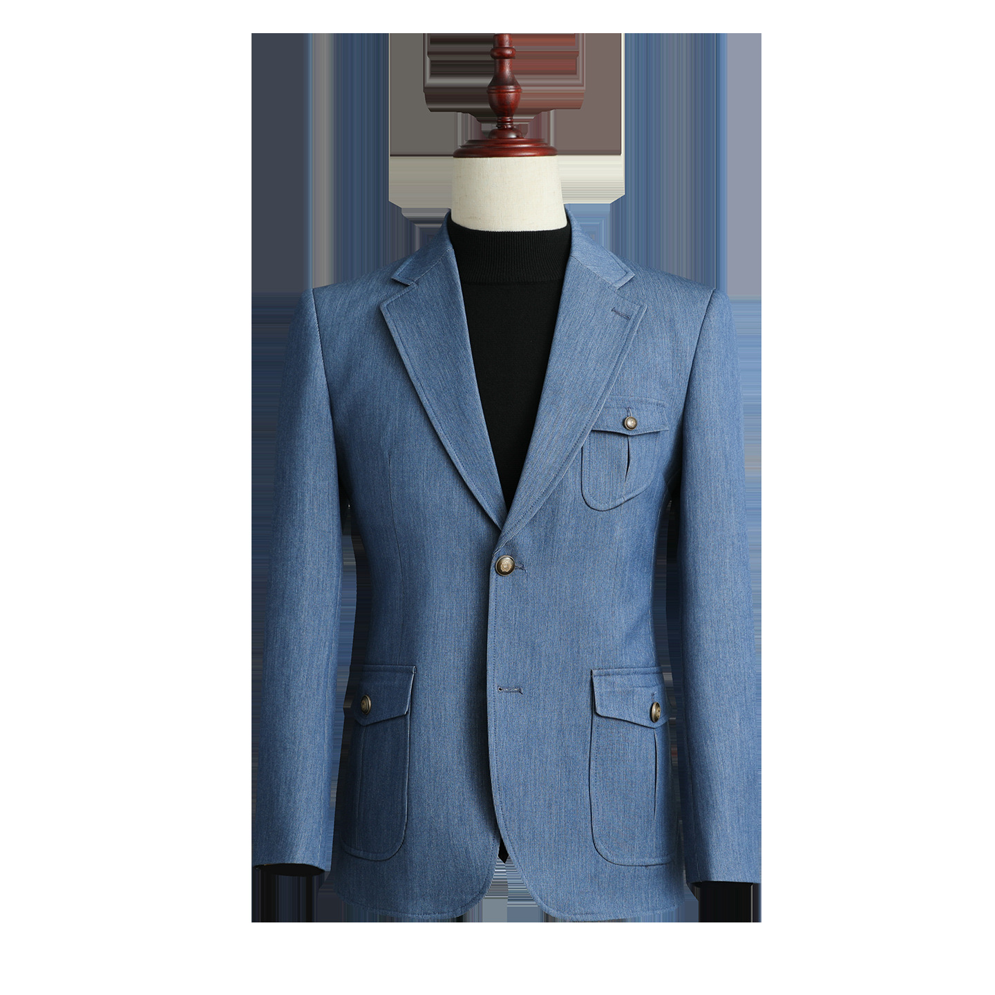 Casual Solid Color Long-sleeved Blazers