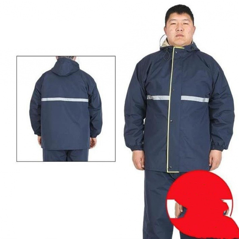 Men's Split Rain Pants Oversized Fat Guy