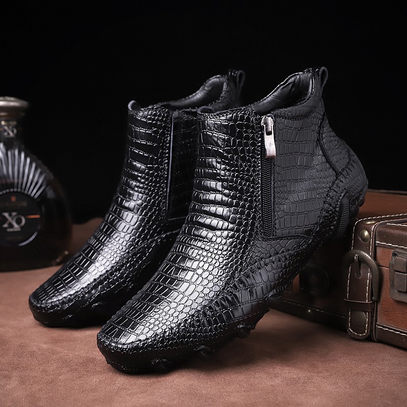 Title 9, Black British style mid-cut boots