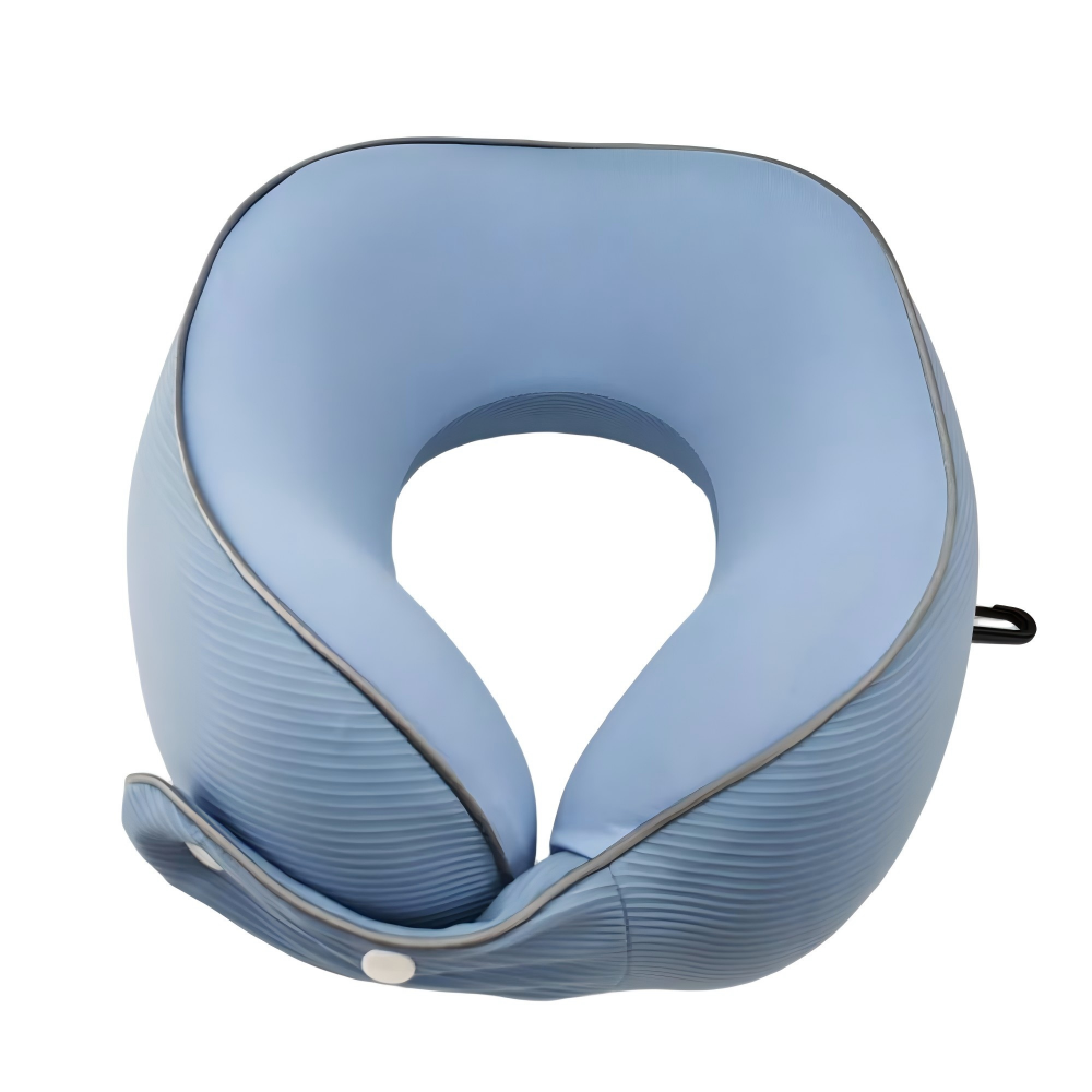 Collapsible Business-Style Memory Foam U-Shaped Pillow