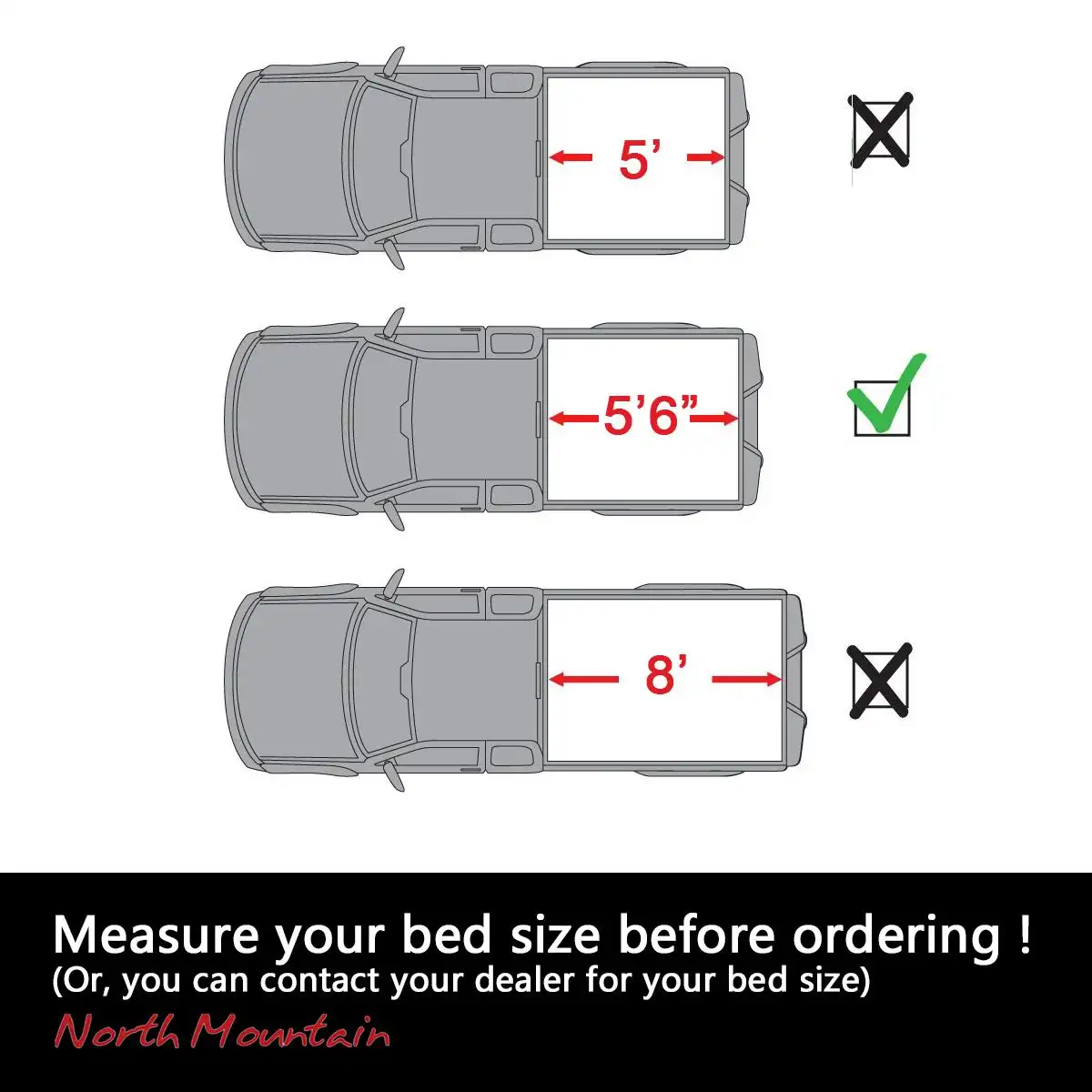 5  6   Bed Soft Lock & Roll Up Truck Bed For 2022-now T Oyota Tundra Tonneau Cover --A80034-12112