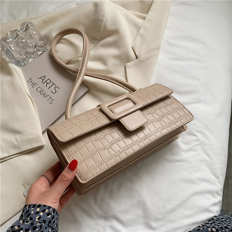 French Niche Small Bag Female Summer New Fashion High Sense Khaki - Shop at LoveMi
