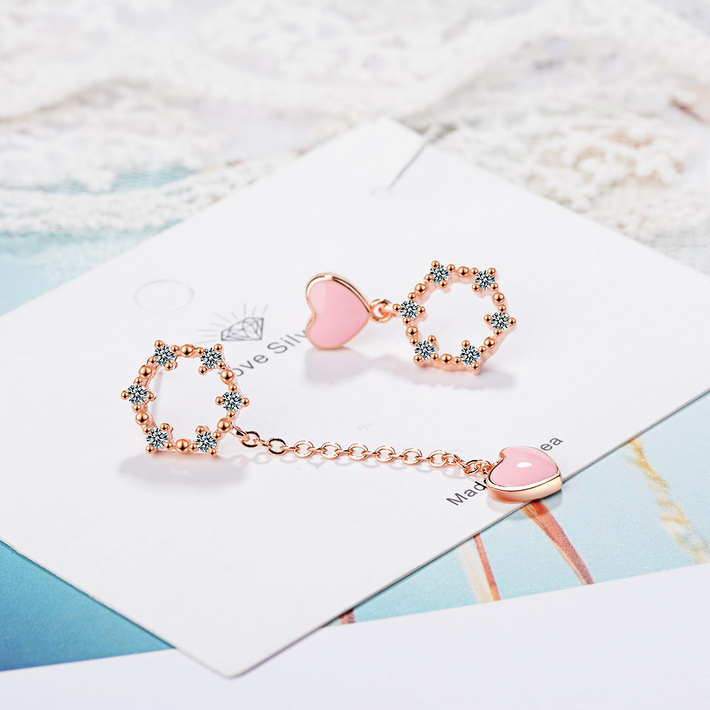 Asymmetrical Earrings Earrings Female Design Sense Niche