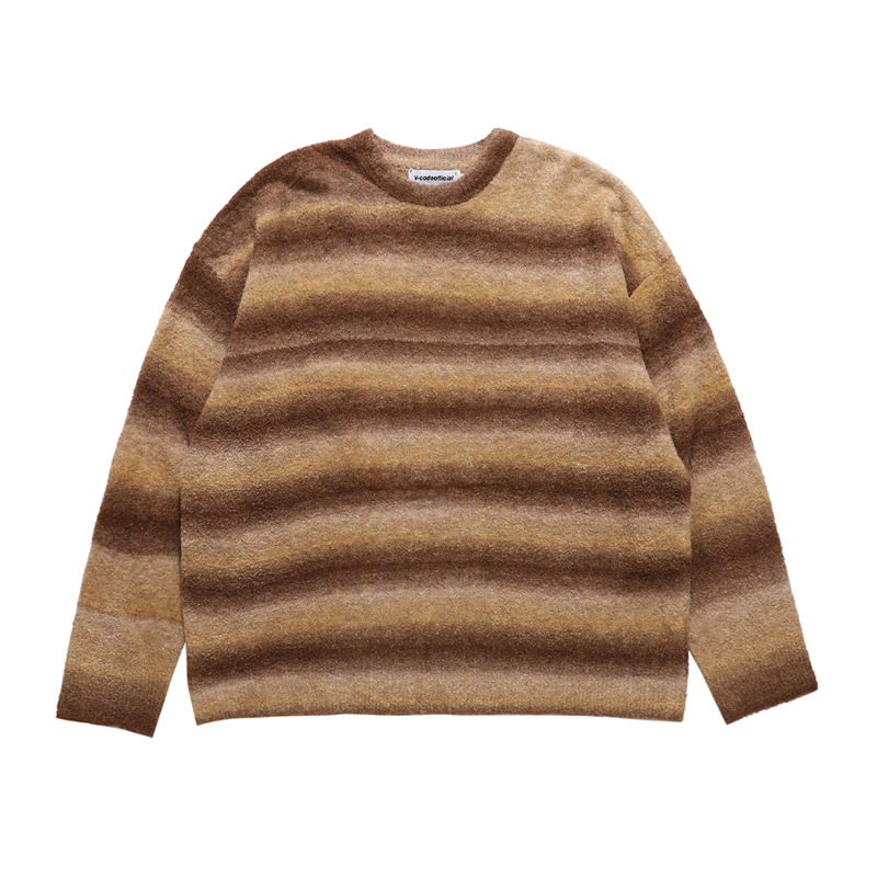 Gradual Stripe Sweater Design Knitwear
