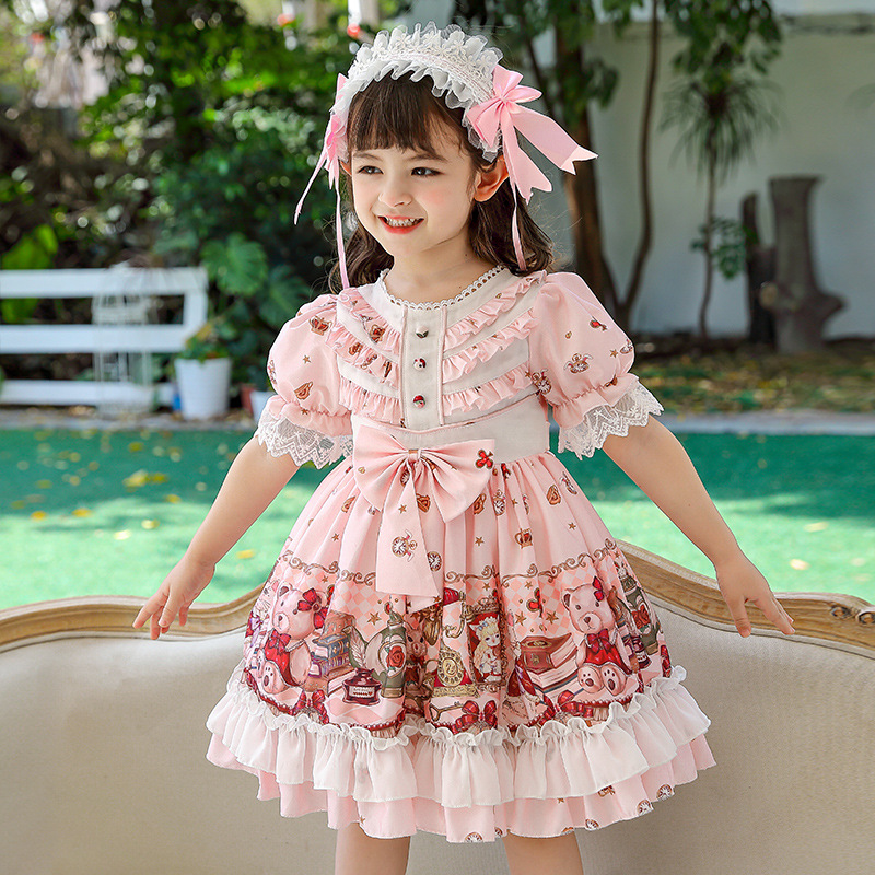 8609pink single Skirt