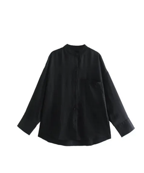 Spring And Autumn Elegant Women's Loose Suit Black - Shop at LoveMi