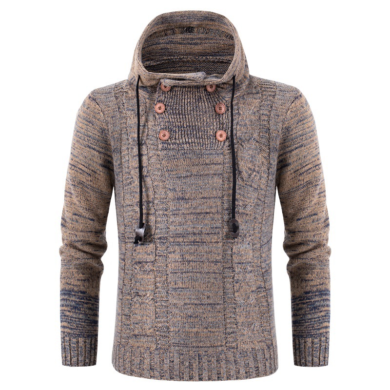 Men's Fashion Twist Double-breasted Color Matching