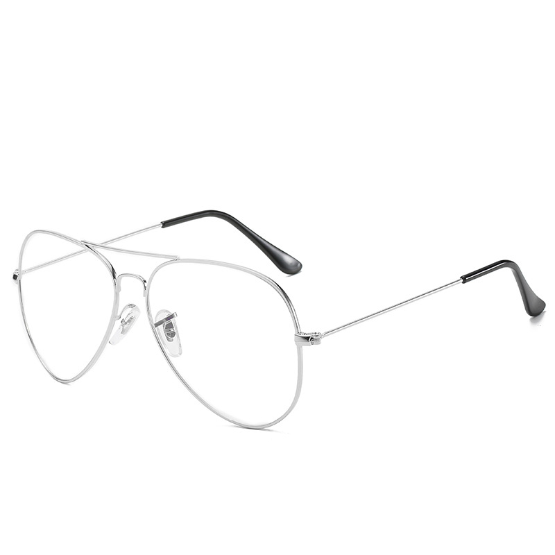 Title 1, Retro glasses frame net red thin frame flat mirror