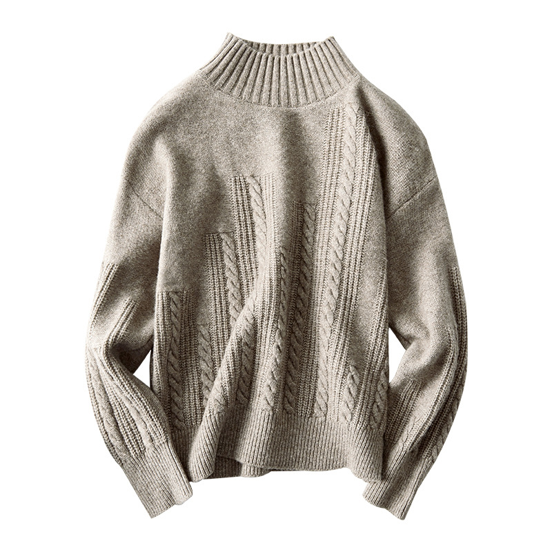 Title 5, Turtleneck wool sweater women