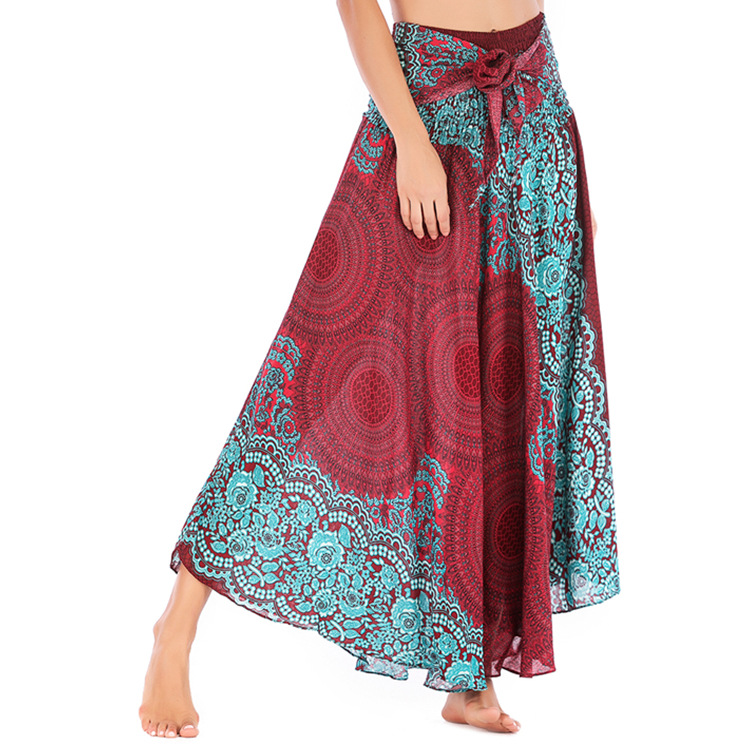 Leisure Beach Vacation Two Wear Big Skirt Belly Dance - Picture 7 of 7