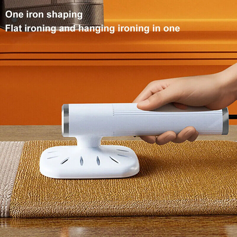 Travel Steamer Mini Iron For Clothes, Steam Iron Handheld Portable Steamer White view 3