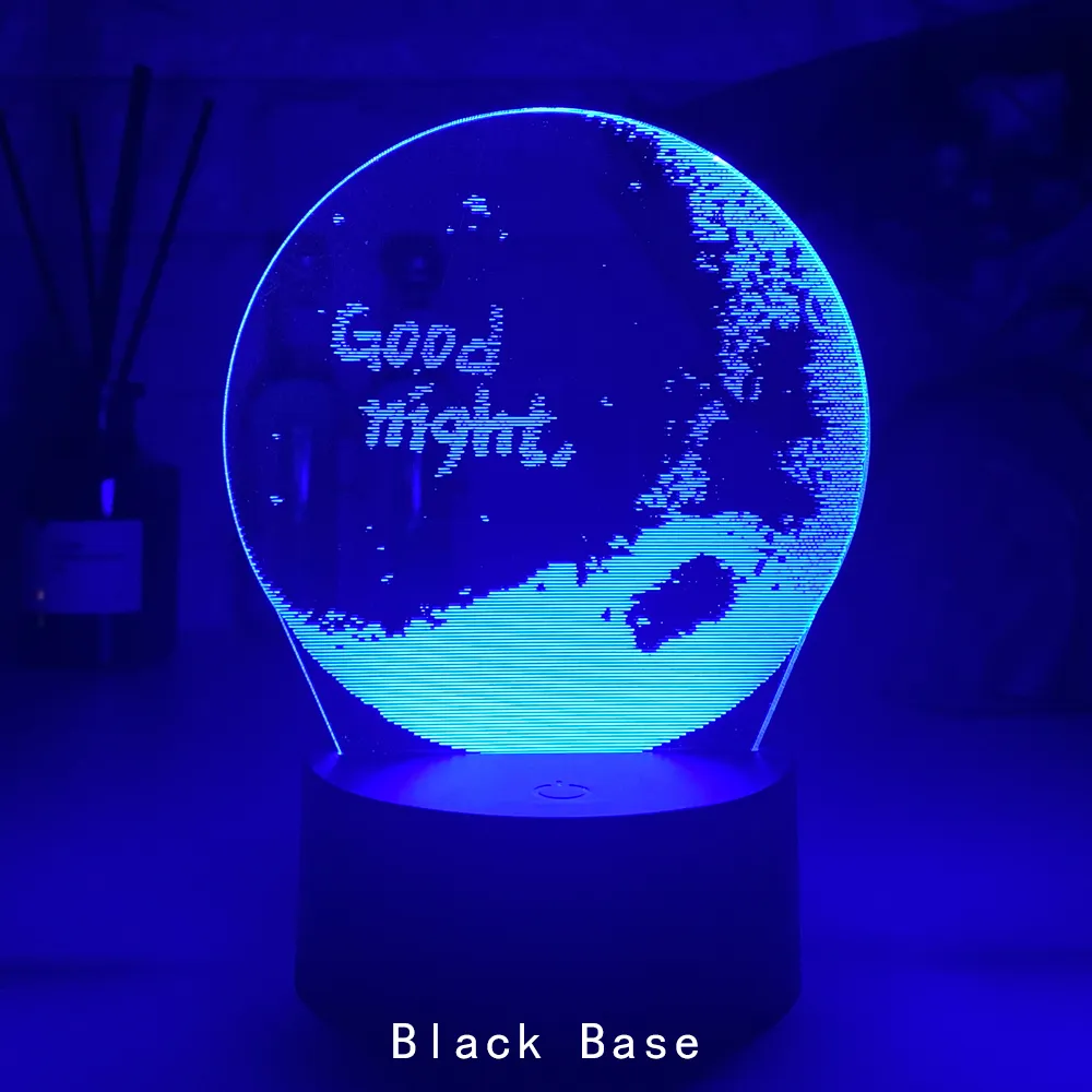 Creative 3D Light LED Bedside Night Light – image 6