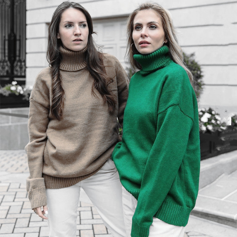 Title 9, Suéter ajustado de punto jersey de moda para mujer