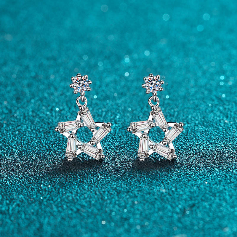 Sterling Silver Earrings Factory Direct All-match Jewelry
