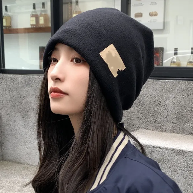 All matching Woolen Cold Toe Cap Pile Heap Black - Shop at LoveMi