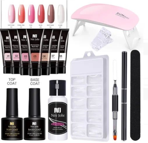 Nail Art Solid Crystal Paste Extension Glue Set Set1 - Shop at LoveMi