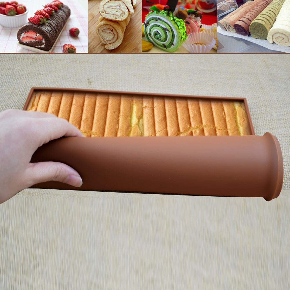 Title 2, Multifunctional Cake Roll Silicone Mat Baking Tool