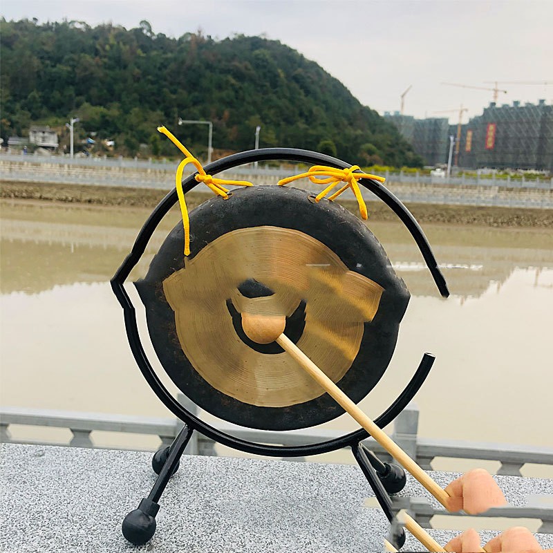 16CM Diameter With Frame Copper Gong Kindergarten Music