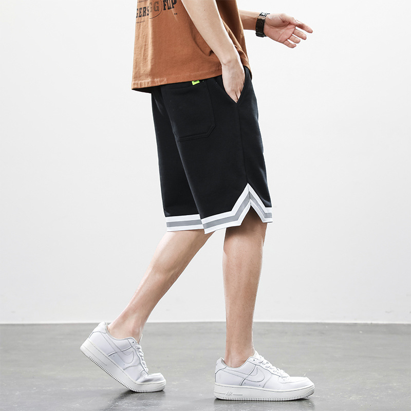 Men's Summer Loose Letter Print Casual Shorts - 12