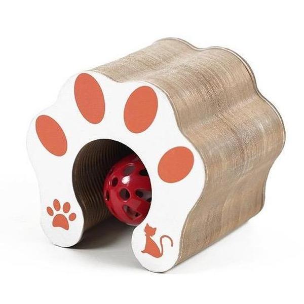 One-piece Cat Scratching Post, Accordion-style Folding Desig