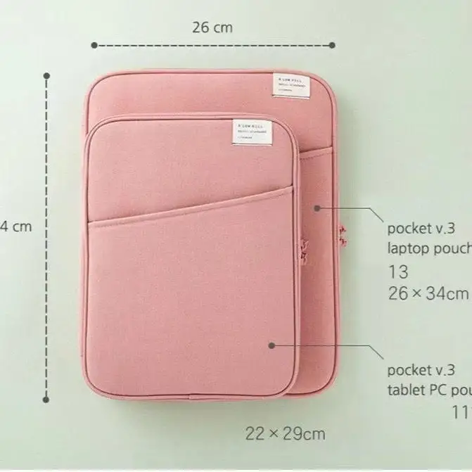 Creative Simple Solid Color Tablet Bag