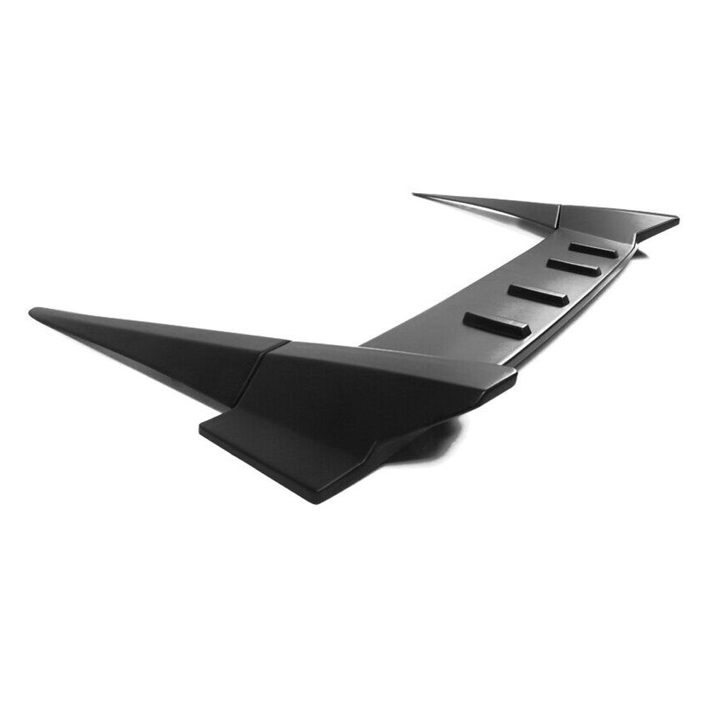 For 2022-2023 Civic 11th Gen 4DR Rear Window Visor Roof Spoiler Matte Black ABS — foto 5