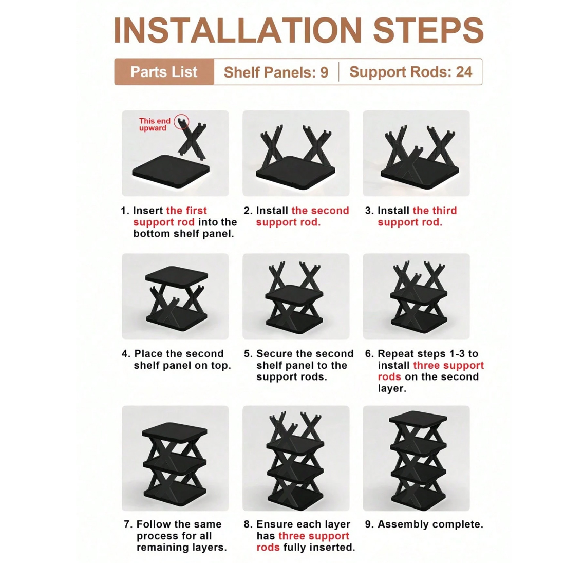 Multi-layer Shoe Rack, Small And Narrow, Simple Shoe Rack For Front Door Storage