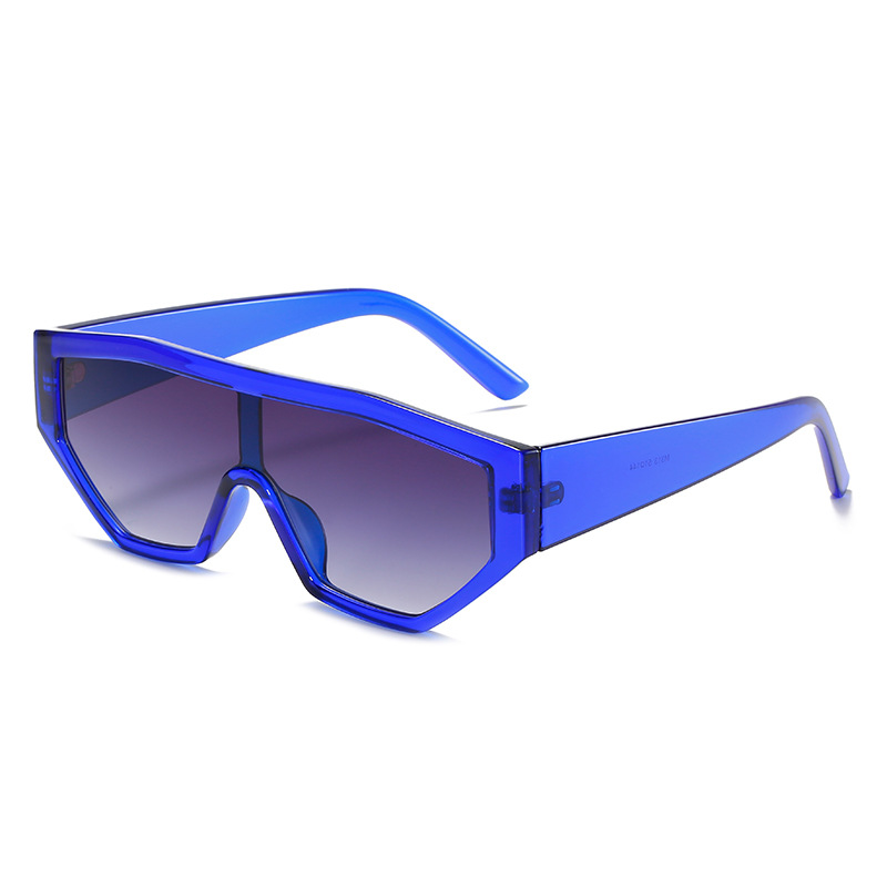 One-piece Big Frame Fashion Retro One-piece Sunglasses