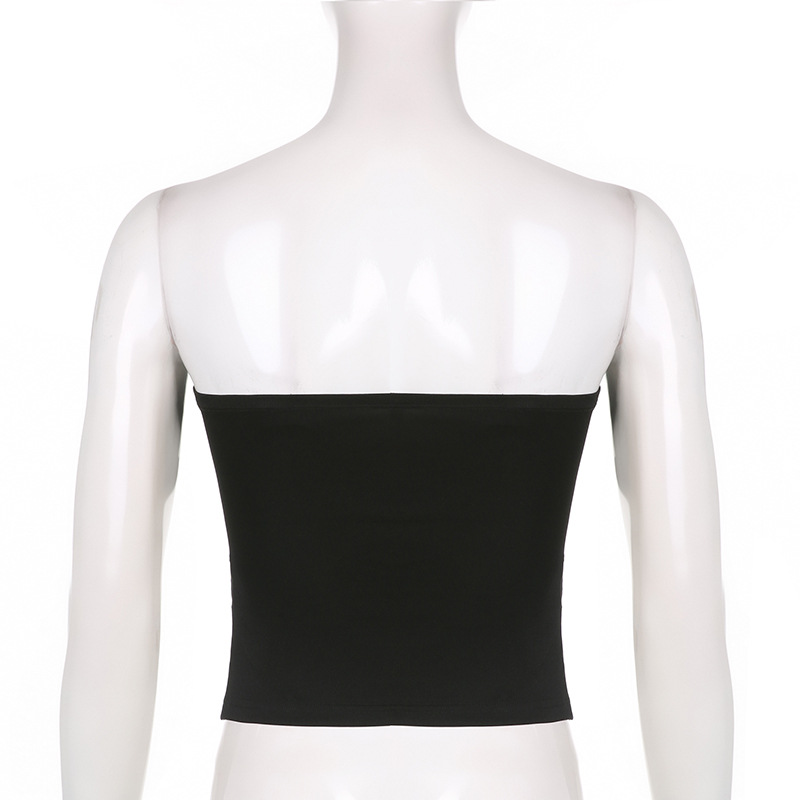 Strap Metal Adjustable Buckle Bra Vest