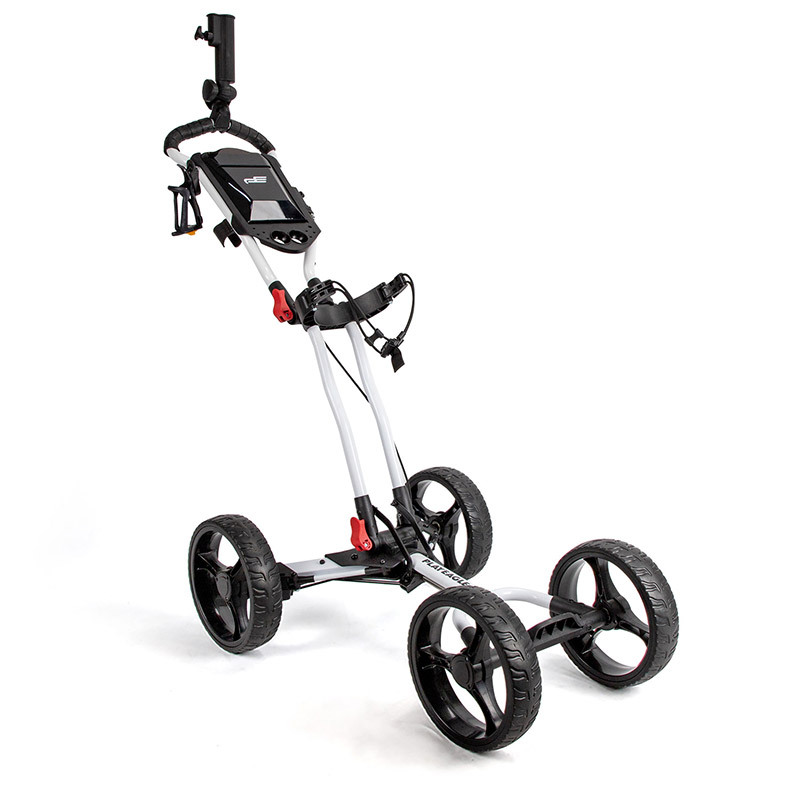 Golf Course Cart Four Wheel Aluminum Alloy Foldable With Umbrella Rack — foto 3
