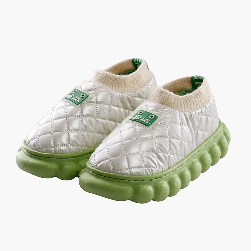 Warm Thick Soled Waterproof Cotton Shoes