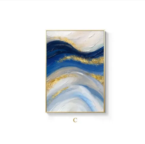 Abstract Canvas Painting Contemporary Art Poster Modern Home Living Room Decor 3Color - Shop at LoveMi
