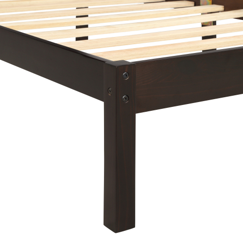 Platform Bed Frame with Headboard β photo 3