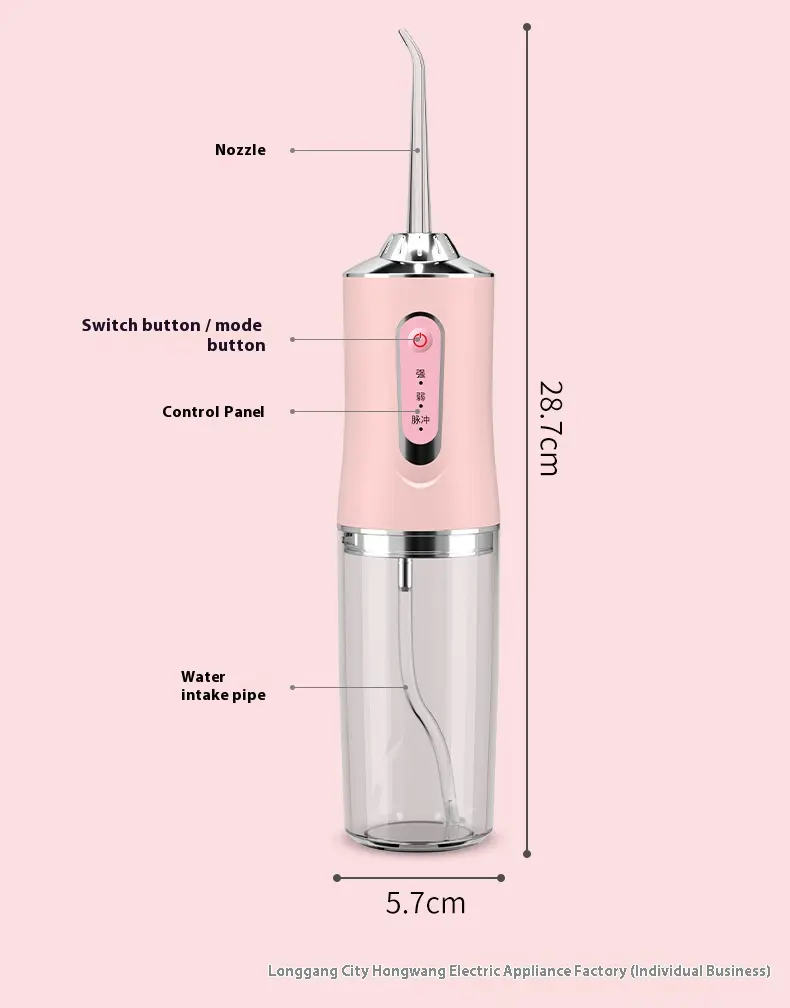 Electric Water Flosser Portable Household Teeth Cleaner