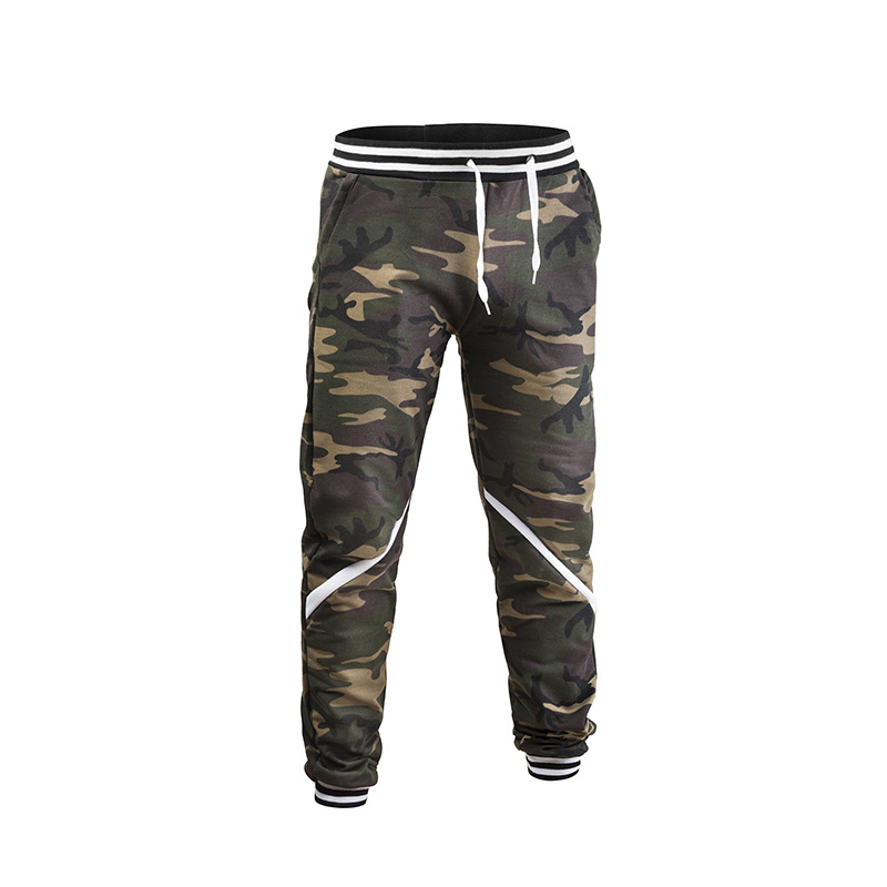 Title 5, Grote casual camouflage joggingbroek in Europes...