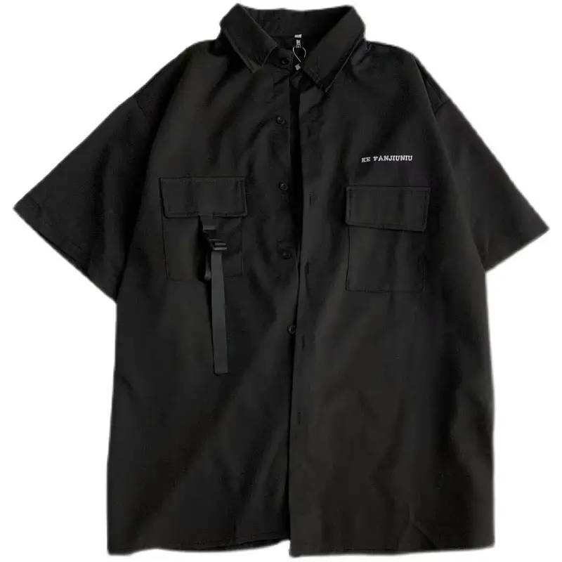 Vintage Functional Tooling Short-sleeved Top, Dark Funeral