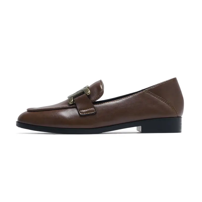 Women's Leather Loafers With A New British Style