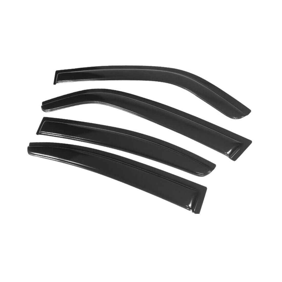 Fits 06-10 Dodge Charger Smoke Tinted Acrylic Window Visors Rain Sun Guard 4PCS