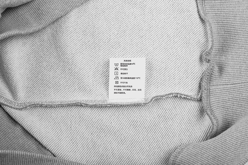 Large Solid Color Loose Shoulder Terry Round Neck Sweater