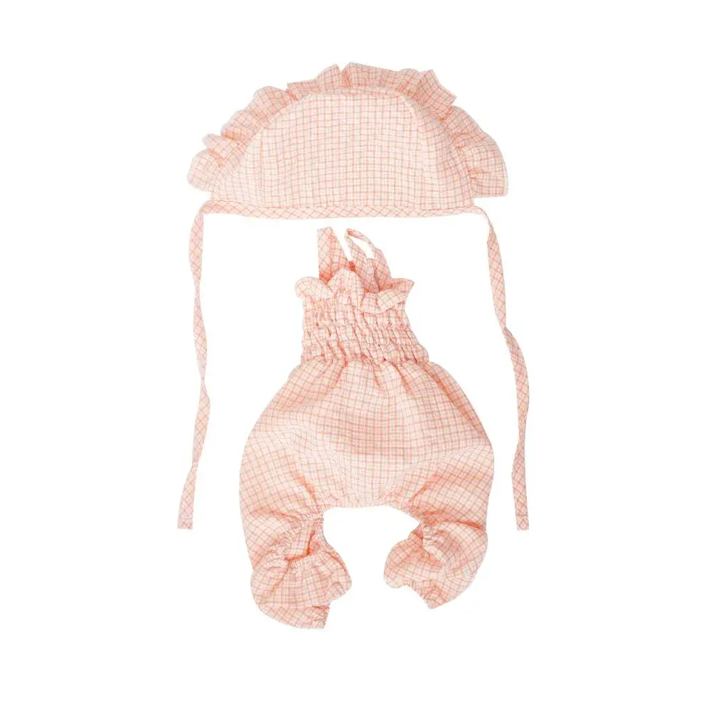 Dog Clothes Set Orange Pet Jumpsuit