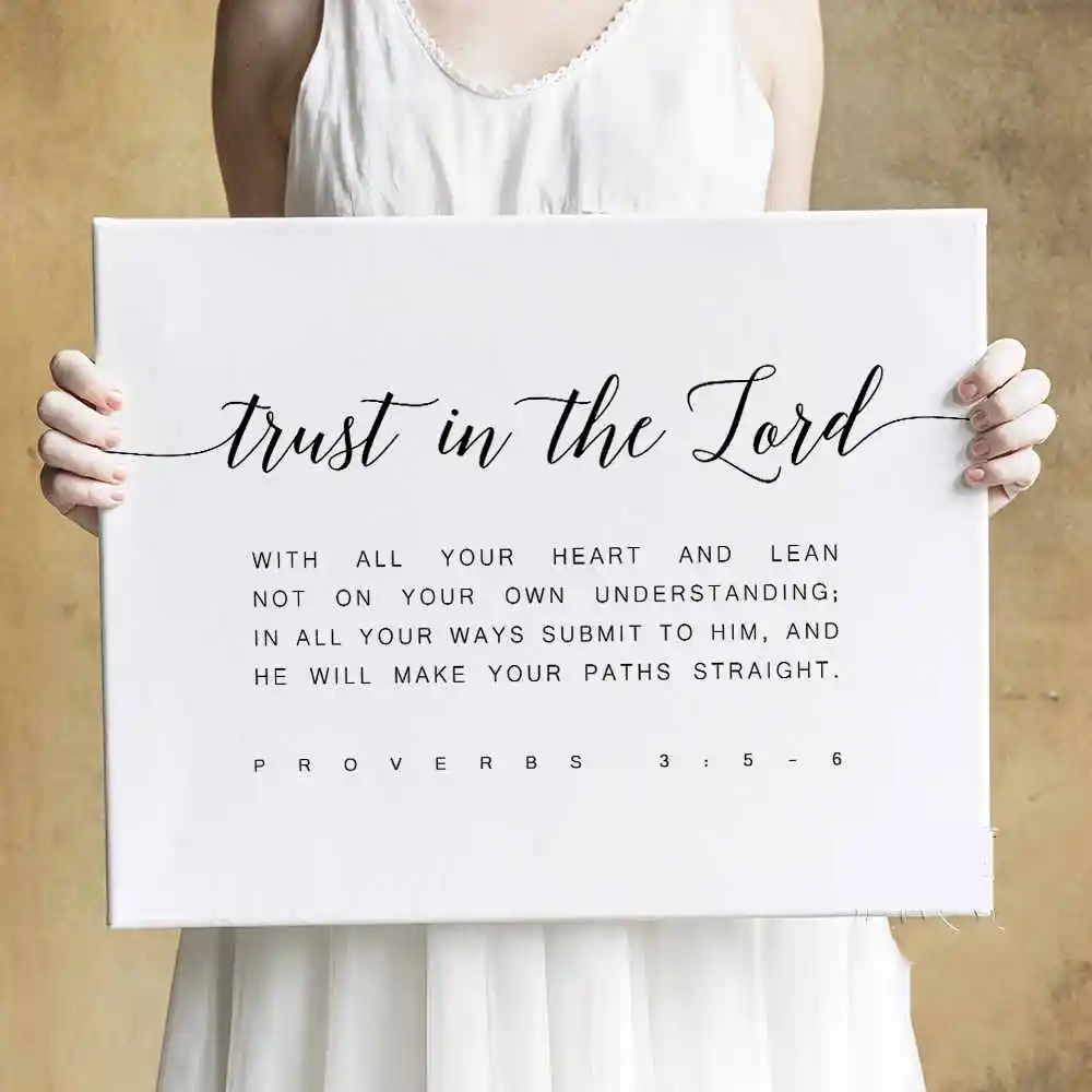 Blessing Bible Wall Art Print Canvas Painting