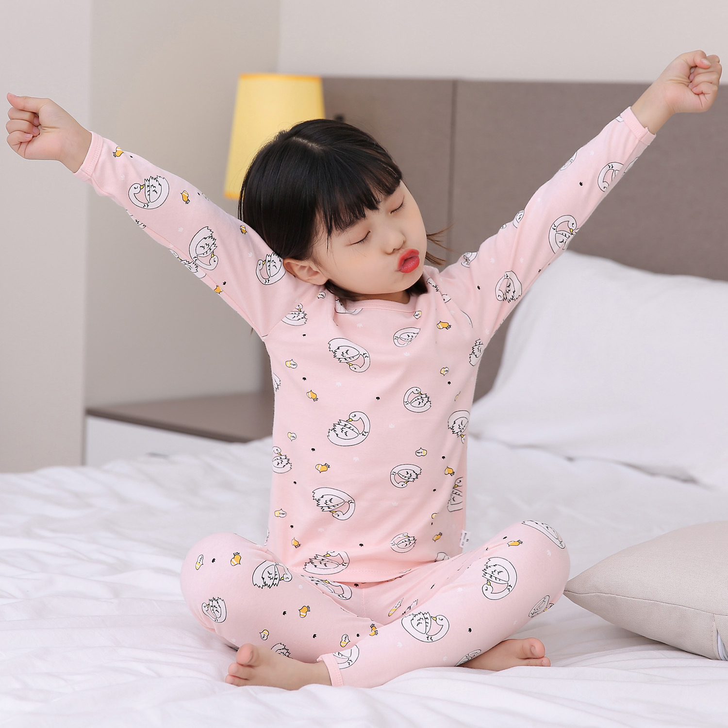 Cotton Children's Underwear Set, Infant Cotton Autumn Clothes Trousers