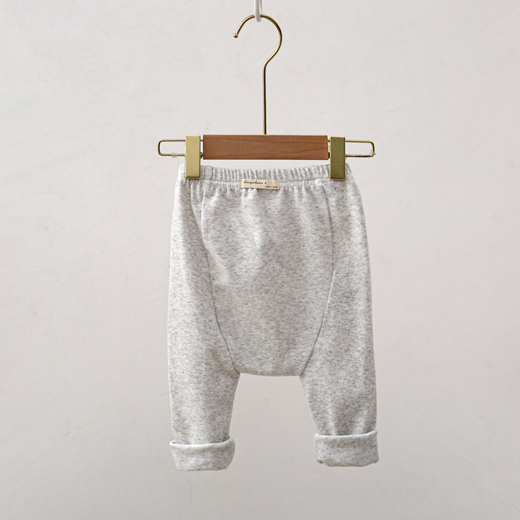 Boys' Cotton Solid Color Casual Pants