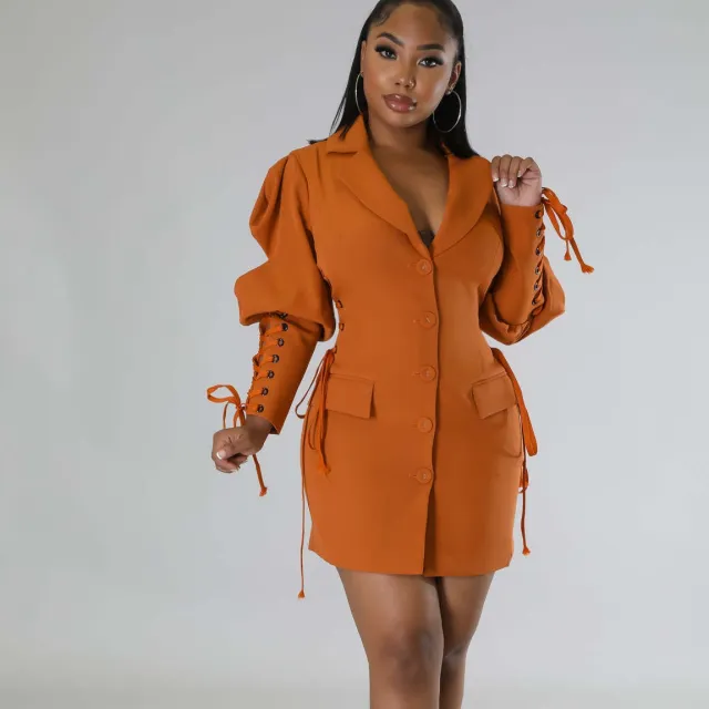Europe And America Strapped Dress Girl Orange - Shop at LoveMi
