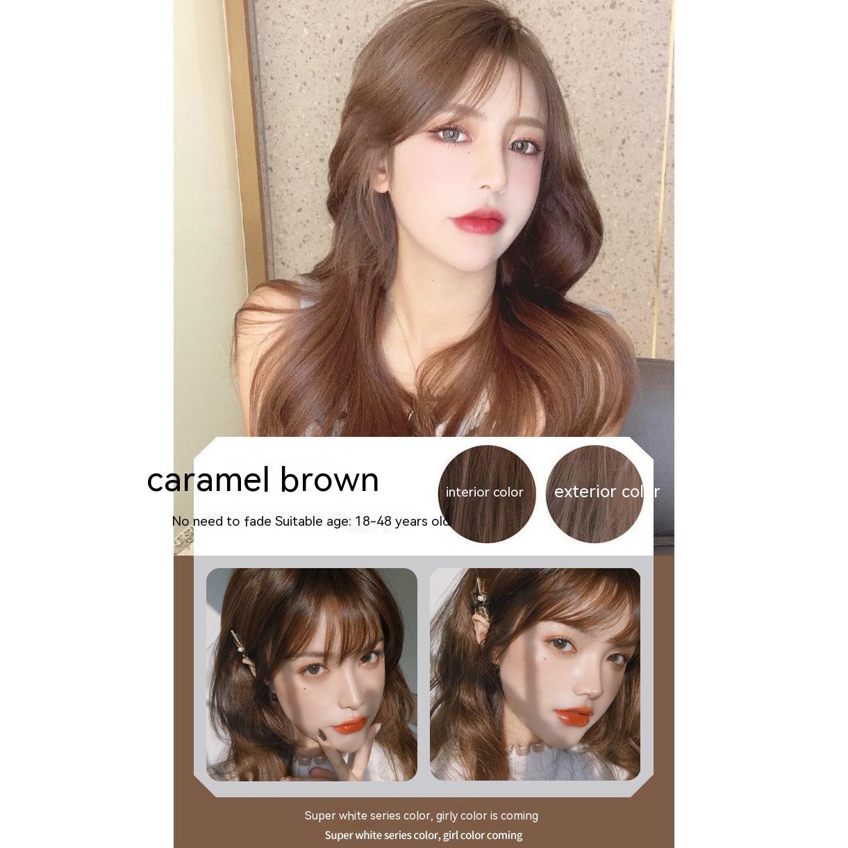 7ro4 Caramel Pink Brown