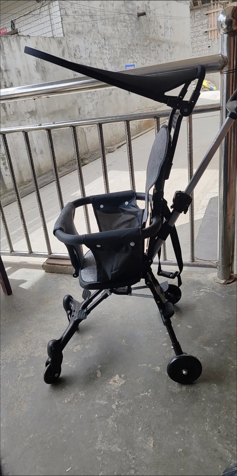 Foldable Baby Stroller Sunshade Pram Pushchair Travel Buggy Travel System 9