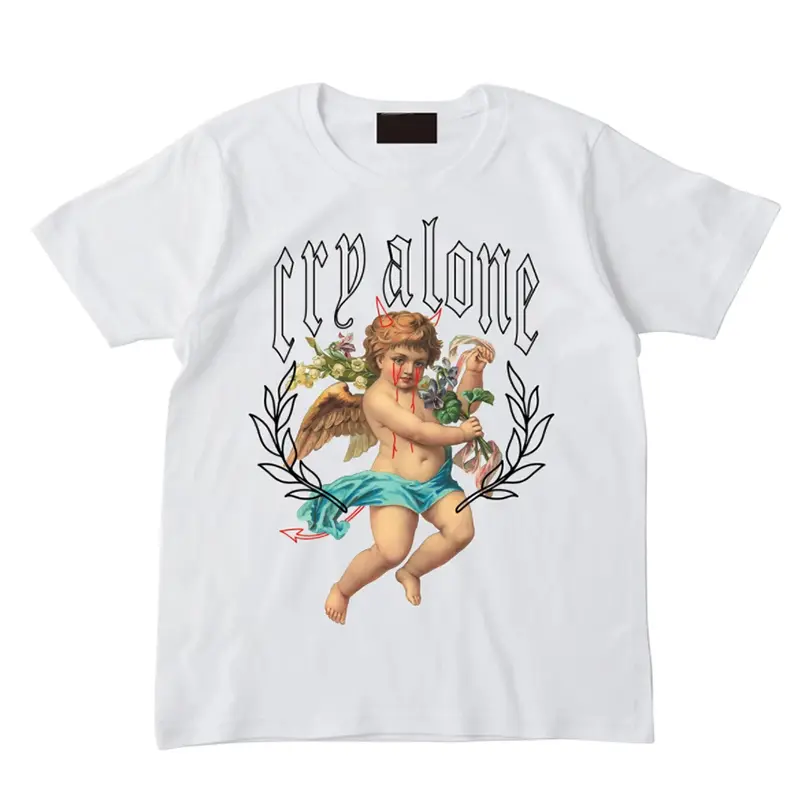 Trendy Summer Loose Round Neck Trend Short-sleeved T-shirt