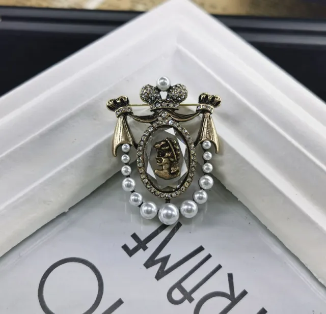Beautiful Vintage Baroque Jewelry Pearl Corsage Nostalgia - Shop at LoveMi