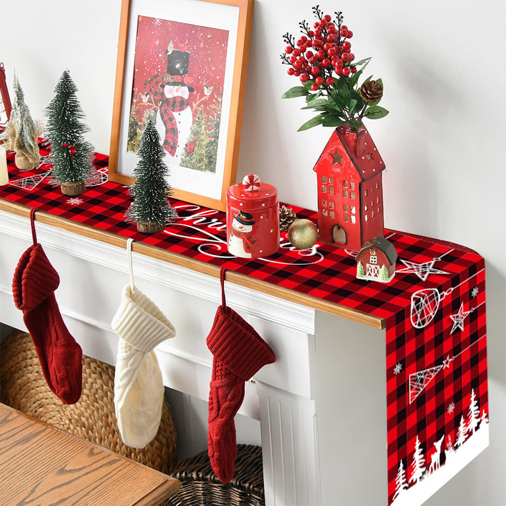 Christmas Decoration Couplet Hanging Cloth