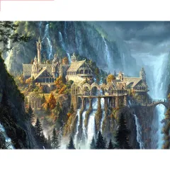 Diamond Painting 5d Landscape Full Squareround Embroidery - Landscape - View 1